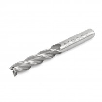25/64" x 2" Straight Shank HSS AL 3 Flutes End Mill Cutting Tool
