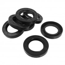 7 Pcs Black Nitrile Rubber Dual Lips Oil Shaft Seal TC 45mm x 72mm x 12mm