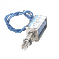 Open Frame DC 24V Solenoid Electromagnet 10mm 5N Holding Pull Type
