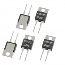 KSD-01F 1.5A 250VAC/ 24VDC 90C NC Temperature Controller Thermostat 5 Pcs