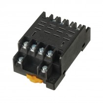 PTF-14A 10A 250VAC 14 Pin DIN Rail Mount Power Relay Socket Base for HH54P