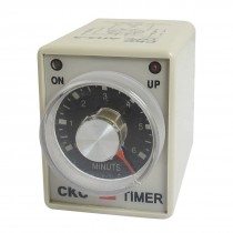 110V AC 6Min 0-6m DPDT 8 Pin 8P Terminals Delay Timer Time Relay AH3-3