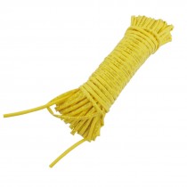 10M 32.8 Ft Long 1.5mm Dia. Yellow Polyolefin Heat Shrinkable Tube