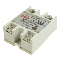 SSR-50DA Rectangular Single Phase Solid State Module Relay 50A