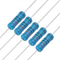 220 Ohm 3W 1% Axial Lead Metal Film Resistors 100 Pcs