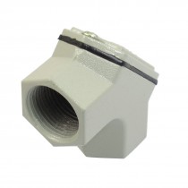 G3/4" Ingot Shape Metal Shell 2 Hub Explosion-proof Conduit Outlet Box
