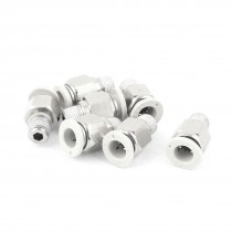 7 Pcs 8mm Tube 1 8 BSP Male Thread Quick Connector Pneumatic Air Fittings