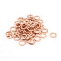 50pcs 5 5mmx8 5mmx1 5mm Copper Flat Washer Ring Line Seal Fasteners
