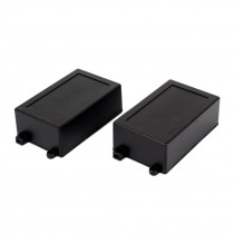 2pcs Waterproof SEALED Electric Protector Junction Box Black 100mm x 62mm x 35mm