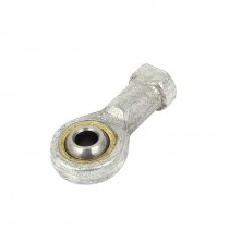 PHSA6 6mm Dia Metal Female Connector Articulated Rod End Bearing Silver Tone