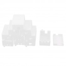 10pcs Surface Mounted Waterproof SEALED Plastic Junction Box 50mmx35mmx22mm