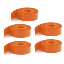 5pcs 2M 6 5ft PVC Heat Shrink Wrap Tubing Tube 23mm for 1XAA Battery