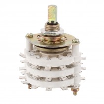 6mm Shaft Diameter 3P11T Band Channel Selector Ceramic Rotary Switch