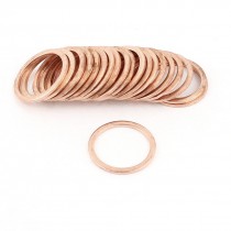 20pcs Flat Ring Copper Washer Gasket 26mmx32mmx2mm