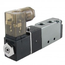 DC 24V 4V110 06 2 Position 5 Way Pneumatic Air Solenoid Valve