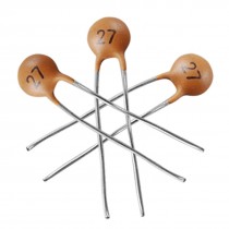 50 x 27pF 50V Low Voltage DIP Ceramic Disc Capacitors