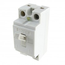 Rectangle Front Mounting 20A AC 240V 2P1E Safety Breaker MCB with Screws