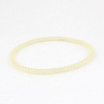 3.6mm Pitch 300mm Girth Double Sided Engine PU Timing Belt Beige