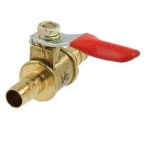 Full Port 0.31" Connect Hole OD Lever Handle Gas Pneumatic Ball Valve