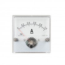 DC 0-1A Current Panel Amperemeter Gauge Class 2.5 Accuracy