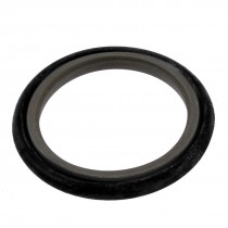 Black Brown Piston Rod 50x65.1x6.3mm PTFE NBR Step Seal Gasket