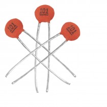 100 Pcs 100pF 50V Through Hole DIP Ceramic Disc Capacitors