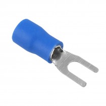 1000 Pcs 3mm Screw Diameter Insulating Fork Terminal Connector Plnva