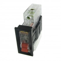 AC 230V 400V 63A 1P Transparent Miniature Circuit Breaker with Mounting Bracket