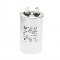 AC 450V 20uF Non Polar Metallized Polypropylene Film Motor Capacitor CBB6-5