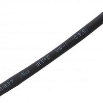 6M 19.7ft 3.5mm Dia Black Heat Shrink Tubing Shrinkable Tube