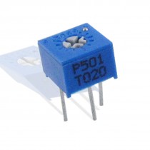 3 x 500 ohm 500V DC Trimming Trimmer Pot Potentiometers