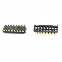 2PCS Electronic Component 8 Positions 16 Pin SMD Type DIP Switches