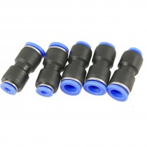 5 Pcs 4mm to 8mm One Touch Connector Quick Fittings New