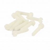 10 Pcs M3 x 15mm Phillips Cross Screwdriver Threaded Spacer Support