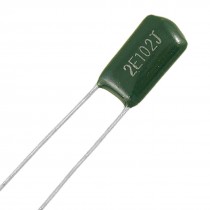 250V 0.001uF 1000pF 5% Mylar Polyester Film Capacitors 100 Pcs