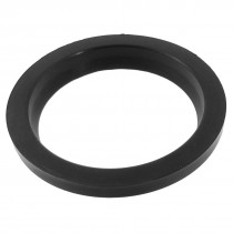 45mm x 57mm x 5mm x 9mm PU Dust Proof Shaft Oil Seal Black