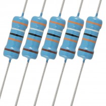 390K Ohm 50ppm Thro-Hole Resistor Metal Film 1W 200 Pcs