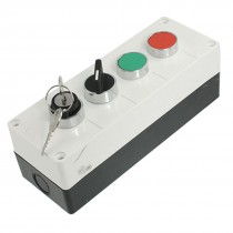 AC 400V 10A On/Off 2 Position Rotary Selector Push Button Switch Station