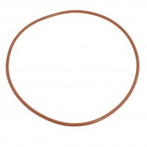 138mm x 145mm x 3.5mm Brick Red Industrial Silicone O Ring Seal Gasket