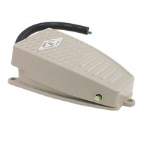 5A SPDT NO NC Aluminum Momentary Industrial Power Treadle Foot Pedal Switch