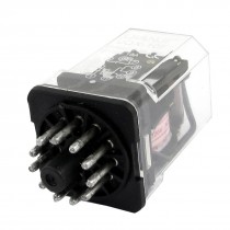 JQX-10F AC 220V Coil General Purpose Relay 11 Pins 3PDT 7.5A 250VAC 10A 30VDC