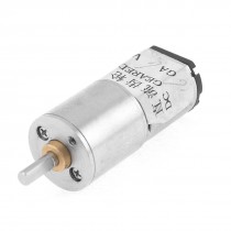 DC 6V 6RPM 3mm Shaft Diameter Speed Reducing Electric Geared Motor