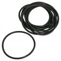 10 Pcs Black NBR Nitrile Rubber O Ring Sealing Gaskets 77mm x 4mm
