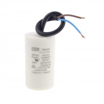 Wired CBB60 14uF AC 450V Washing Machine Polypropylene Film Capacitor New