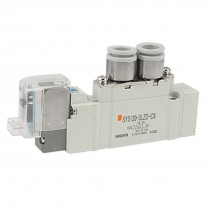 Push Turn Locking Lever 5 Port Pneumatic Solenoid Valve