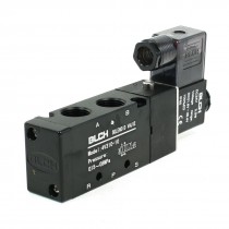 DC24V 3W Single Coil 2 Position 5 Ports Pt3 8" Electric Solenoid Valve