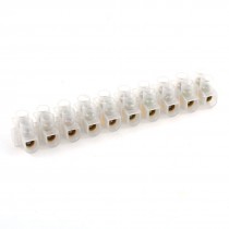 Plastic Housing 10 Positions Wire Connector Barrier Terminal Block 20A