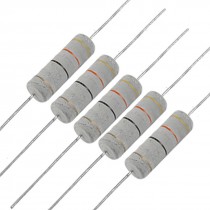 10 x 5W 700V 43 ohm Axial Metal Oxide Film Resistors