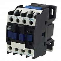 CJX2-1210 660V Ui 12A 3 Poles 1NO 380V 50/60Hz Coil AC Contactor