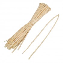 30 Pcs 91cm 5mm Dia. PVC Fiberglass Insulating Sleeving Sleeve